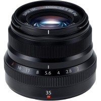 Lensa Fujifilm Fujinon Xf 35Mm F2 Silver Black Baru Garansi Resmi Ffid
