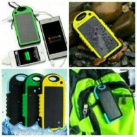 Jual Power bank solar cell anti air Powerbank waterproof hemat listrik Murah