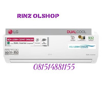 AC LG T06EV3 INVERTER DUAL COOL FREON R32 AC 1/2PK LG T-06EV3