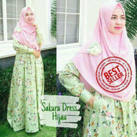 GROSIR BAJU GAMIS MOTIF KATUN JEPANG ORI / KATUN JEPANG BEKASI