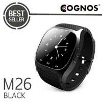 Promo Smartwatch Cognos M26 Black Bluetooth Limited