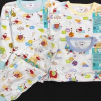 LIBBY Setelan Panjang S,M,L kecil (6-18 bulan) Pakaian Bayi Libby (1)