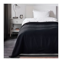 TERLARIS IKEA INDIRA Penutup tempat tidur 150x250 cm, hitam