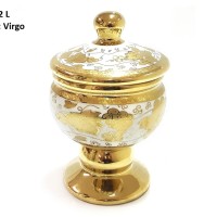 TOPLES Medalion Jar CR722L Motif VIRGO, ada ukuran S dan M :) VICENZA