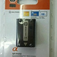 Sony NP-FW50 Baterai Sony Alpha A3000 A5000 A5100 A6000 A6100 Limited