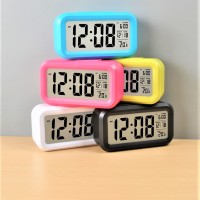 JAM MEJA ALARM DIGITAL LED CLOCK WEKER CLOCKS