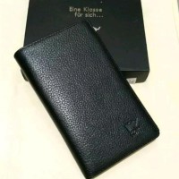 dompet pria asli kulit dompet braunbuffle tanggung