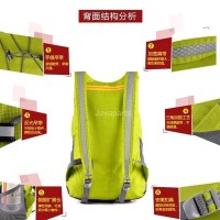 Tas Kecil Mini Lipat Dompet Ransel Sepeda Gunung Outdoor 18L - Hitam