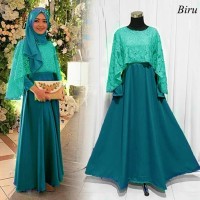 New Gamis Pesta Olivia Gamis Baju muslim Wanita Gamis Maxmara