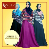 Seply Gissel 33 - Hijab Fashion - Baju Muslim - Gamis - Dress Limited