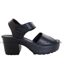 Jual Sepatu Boot Boots Wedges High Heel Heels Morymony Docmart Hitam Murah