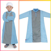 fashion muslim anak cowo baju koko kemeja hem gamis idul fitri jubah