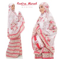 (Busana Muslim Muslimah) Mukena Bali Nadira Tas Pesta.