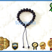 GELANG KAYU KOKKA ASLI BULAT HITAM