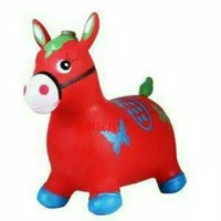 JUMPING ANIMAL MUSIC - MAINAN TUNGGANG/ KUDA - KUDAAN KARET murah