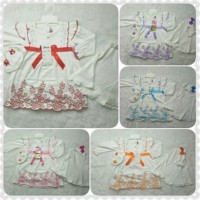 PROMO Pakaian anak-anak Baju Muslim Bayi Baru Lahir Perempuan Gamis Ji