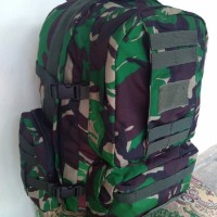 TAS RANSEL HIJAU LORENG TENTARA TNI AD