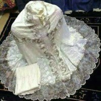 Mukena Kd Warna Putih Polos Busana Muslim Wanita Syari Jepang Jumbo