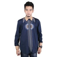 Baju Koko Kemeja Busana Muslim Pria Cowok Lengan Panjang RYR 011 RZ
