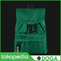 Tas Ransel Backpack Waterproof Wellborn Forest Green Daily Bag - Doga