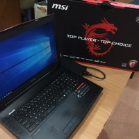 MSI GT72 2QD Dominator - i7 4720HQ - GTX 970M - 16GB - Gaming Laptop