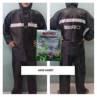 jas hujan axio karet anti rembes