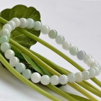 Gelang Batu Giok Natural Burma Myanmar 10mm 27