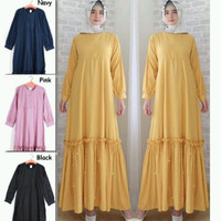 Terbaru terkini masakini Baju Muslim Gamis dress cewek Wanita Murah