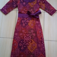 mini dress endek bali