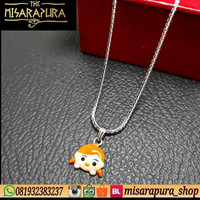 KALUNG ANAK / BAYI / BALITA PERAK SILVER 925 LAPIS EMAS PUTIH ASLI ORI