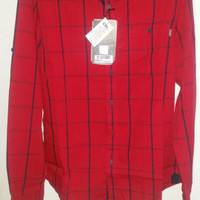 kemeja pria lengan panjang size L, XL branded Cardinal