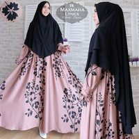 Jual gamis xxxl xxxxl jumbo big size dress baju pesta busana pakaian muslim Murah