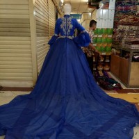 Gaun Pengantin Muslim Syari