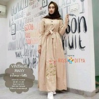 Baju Muslim Wanita Vintage Maxi Murah
