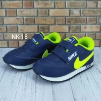 Sepatu Nike Anak Navy Ijo Stabilo NK-18