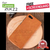 Lenovo Zuk Z2 - Mofi Leather Hard Case Cover Casing bumper armor Kulit