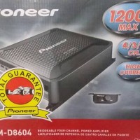 Aksesoris Mobil Audio Mobil Pioneer GM 8604 power amplifier 4 channel