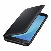 ORIGINAL SAMSUNG Wallet Cover Galaxy J7 Pro 2017 Black