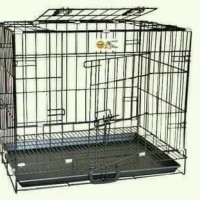 Kandang Kucing Anjing 60 cm - Markotop cage (dengan roda)
