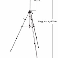 Stand Lukis Aluminium Easel Stand Aluminium Tripod Easel Standard BE