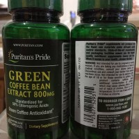Jual GREEN BEAN COFFEE EXTRACT USA IMPOR 800 MG I obat herbal asli original Murah
