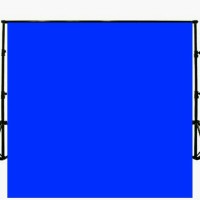 Kain foto, Backdrop Studio. Background Foto Biru polos 3x2,5M