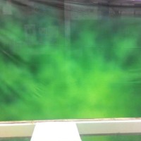 Kain foto studio, Backdrop. Background Foto abstrak hijau 2,5X3M