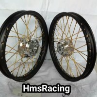 Sepaket Velg Rossi Ring 17 Motor Beat-Vario-Scopy-Beat Fi-Beat Fi 1Set