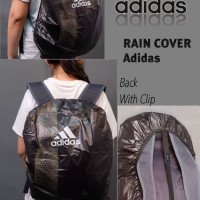 COVER BAG ADIDAS / RAIN COAT / WATERPROOF TAS / MANTEL JAS HUJAN TAS