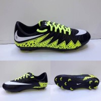 Sepatu Bola - Nike Hypervenom Black White Yellow - GO