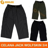 Celana pendek 3/4 Jack wolfskin quick dry outdoor hiking active sport