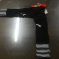 Kaos Kaki Bola Futsal Puma Hitam Polos 2016 Grade Ori Murah