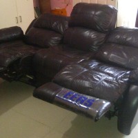 Sofa kulit mewah Cheers Informa reclining seat murah