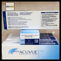 ACUVUE HARIAN 1 ONE DAY MURAH KONTAK LENSA CONTACT LENS MATA SOFTLENS